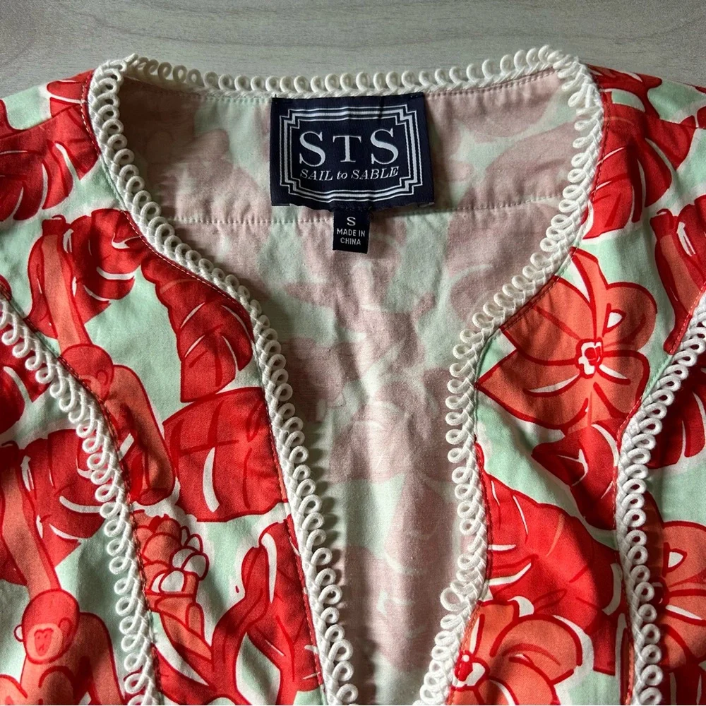 NWOT Sail to Sable Monkey Business Tunic Dress - Picture 2 of 6